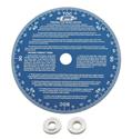 Mr. Gasket 1570 - Mr. Gasket Universal Degree Wheels