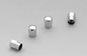 Mr. Gasket 3663 - Mr. Gasket Chrome Hex Valve Stem Caps