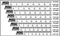 MSD Ignition 8985 - MSD Timing Tapes