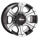 Dick Cepek Tires and Wheels 1168482 - Dick Cepek Black DC-2 Aluminum Wheels
