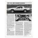 GM Performance 24502463 - GM Performance H.O. 350 Camaro Installation Manual