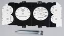 NR Automobile Accessories White Gauge Faces