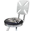 On the Edge Marketing Billet Bar Stools