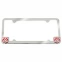 Pilot Automotive Chrome Logo License Plate Frames