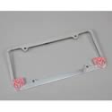 Pilot Automotive WLO31-C - Pilot Automotive Chrome Logo License Plate Frames