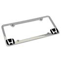 Pilot Automotive WLO51-C - Pilot Automotive Chrome Logo License Plate Frames