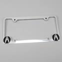Pilot Automotive WLO61-C - Pilot Automotive Chrome Logo License Plate Frames