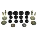 Prothane Motion Control 18-101-BL - Prothane Body Mount Bushings