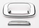 Putco 400017 - Putco Chrome Trim Tailgate Handle Covers