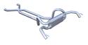 Pypes Performance Exhaust SGF70 - Pypes Race Pro Dual Exhaust Systems