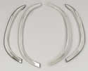 QMI 235031 - QMI Stainless Steel Custom Fender Trim Kits
