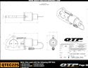 Quick Time Performance QTEC225 - Quick Time Performance Electric Exhaust Cutouts