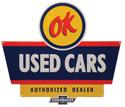 Ralph White Merchandising WB921 - Genuine Hotrod Hardware® OK Used Cars Aluminum Signs