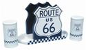 Genuine Hotrod Hardware 4400-R02 - Genuine Hotrod Hardware® Route 66 Tableware