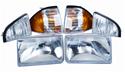 Steeda 011-FR121-6A - Steeda Headlamp Replacement Kits