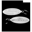 Steeda 555-9110 - Steeda Billet Key Chains