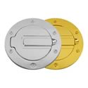 Steeda Autosports Aluminum Fuel Doors