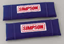 Simpson Racing 23020BL - Simpson Harness Pads