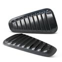 SLP Performance Rear Quarter Window Louvers
