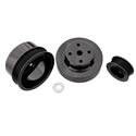 Summit Racing SUM-329600 - Summit Racing® Underdrive Steel Pulley Kits