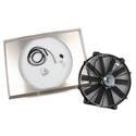 Summit Racing SUM-381008 - Summit Racing® Aluminum Shroud and Fan Combos