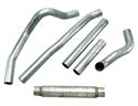 Summit Racing SUM-680002 - Summit Racing® Aluminized Diesel Exhaust Systems