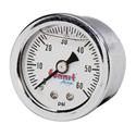 Summit Racing SUM-800160 - Summit Racing® Chrome Plated Fuel Pressure Gauges
