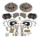 Summit Racing SUM-BK1208 - Summit Racing® Full Wheel Drum-to-Disc Brake Conversion Kits