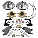 Summit Racing SUM-BK1211 - Summit Racing® Full Wheel Drum-to-Disc Brake Conversion Kits