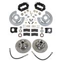 Summit Racing SUM-BK1225 - Summit Racing® Full Wheel Drum-to-Disc Brake Conversion Kits