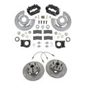 Summit Racing SUM-BK1227 - Summit Racing® Full Wheel Drum-to-Disc Brake Conversion Kits