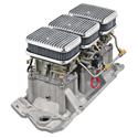 Click here for more information about Summit Racing® Triple 2-Barrel Combos
