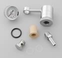 Summit Racing SUM-G1523 - Summit Racing® Sergi Adjustable Single Feed Fuel Line & Gauge Kits