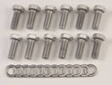 Summit Racing SUM-G1573HS - Summit Racing® Stainless Steel Intake Manifold Bolt Kits