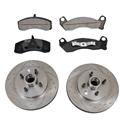 Summit Racing SUM-KAR8126PS - Summit Racing® Ultimate Performance Brake Rotor and Pad Combos