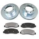 Summit Racing SUM-KAR8580PS - Summit Racing® Ultimate Performance Brake Rotor and Pad Combos