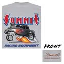 Summit Racing SUM-TIN1T-GR-M - Summit Racing® Silk-Screened T-Shirts
