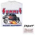 Summit Racing SUM-TIN1T-WT-2X - Summit Racing® Silk-Screened T-Shirts