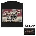 Summit Racing SUM-TIN2T1-BK-XL - Summit Racing® Silk-Screened T-Shirts