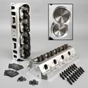 Trick Flow Specialties TFS-51400015 - Trick Flow® Twisted Wedge® Track Heat® 190 Cylinder Heads for Small Block Ford