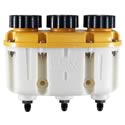 Tilton Engineering 72-577 - Tilton 3-Chamber Plastic Reservoirs