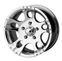 ION Alloy Wheels 158-7170C - ION Alloy Series 158 Chrome Wheels