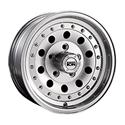 ION Alloy Wheels 71-5783 - ION Alloy Series 71 Silver Machined Wheels