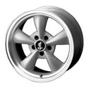 The Wheel Group 810-7865S - Detroit Wheels Bullet Style Silver Wheels