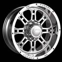 ION Alloy Wheels F142-7183C - ION Forged Terminator Series Chrome Wheels