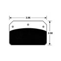 U.S. Brake 1251-1000 - U.S. Brake C1 Compound Brake Pads
