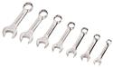 Performance Tool 7-Piece SAE Stubby Wrench Sets