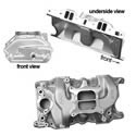Weiand 8022 - Weiand Stealth Intake Manifolds