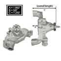 Weiand 9242 - Weiand Action Plus Mechanical Water Pumps