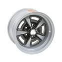 Wheel Vintiques 60 Series Pontiac Rallye II Silver Powdercoated Wheels